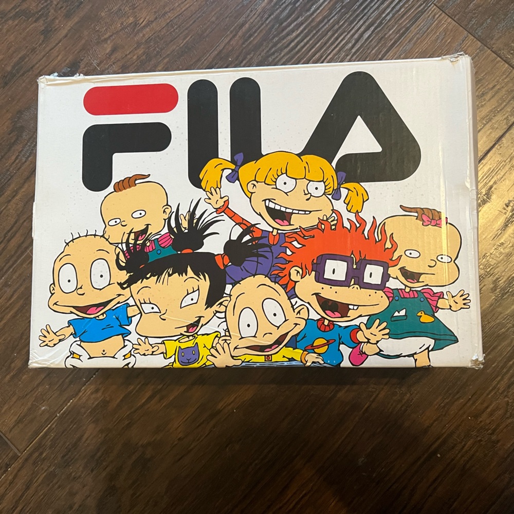 Size 12 Fila shoes Rugrat Edition.